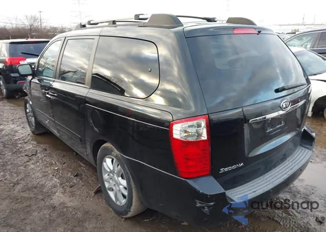 2007 Kia Sedona Ex из США, поврежденный, VIN KNDMB233376113509